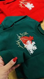 دورس و شلوار یلدایی (قرمز و سبز) - Image 4