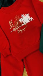 دورس و شلوار یلدایی (قرمز و سبز) - Image 5