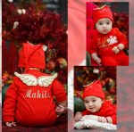 سرهمی یلدا (قرمز- طرح برفی) - Image 4