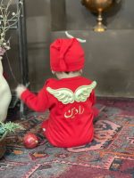 سرهمی یلدا (قرمز- طرح برفی) - Image 5