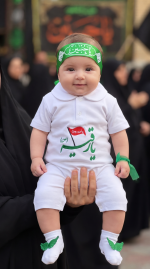 ست رامپر محرم (رنگ سفید) - Image 6