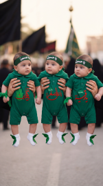 ست رامپر محرم (رنگ سبز)